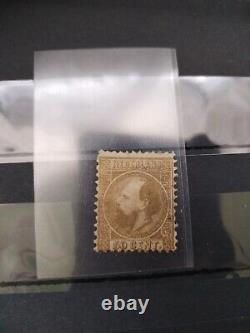 1867 Netherlands 50 Cent Stamp King William III