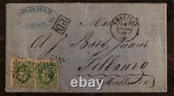 1870 Verviers Belgium Letter Sheet Cover To Tilburg Holland