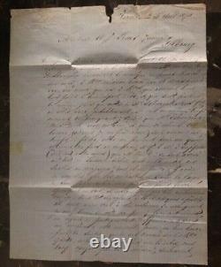 1870 Verviers Belgium Letter Sheet Cover To Tilburg Holland