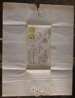 1870 Verviers Belgium Letter Sheet Cover To Tilburg Holland