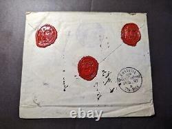 1893 Registered Netherlands Cover Amsterdam to Berlin Germany