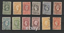 1913 Netherland Indidenza 12val Used Mf50629