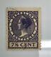 1927 Nederland 7 1/2 Cent Violet Stamp Queen Wilhelmina Very Rare