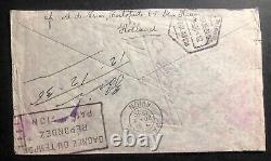 1936 The Hague Netherlands Airmail Cover To Lorenzo Marques Mozambique