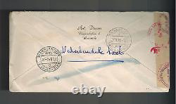 1943 Maastricht Netherlands Germany Cover Watenstedt Concentration Camp KZ
