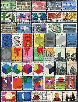 350+ NETHERLANDS Semi Postal Stamp Collection EUROPE Used