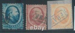 78360 NETHERLANDS STAMPS Set YVERT # 4/6 Very Fine USED