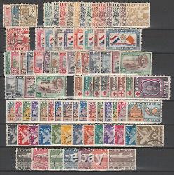 Collection Curac? Ao 1929-1947 Airmail complete used