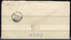Cover Netherlands, 1888. Ter Apel to Groningen. Stamp Error