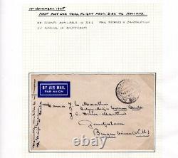 DUTCH EAST INDIES Cover FIRST POST WW2 TRIAL FLIGHT 1945 Netherlands RARE DL33