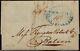 Dutch East Indies Pre Stamp 1839 Full Cover With Sourabaya Blue Oval 291b With'150