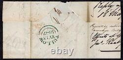Dutch East Indies Pre Stamp 1847 Full Cover Ballon to London East India Company