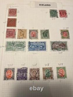 Early Stamps Belgium, Holland, Dutch Indies, Luxemburg and Iceland