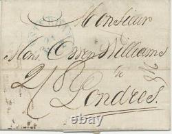 GB 1833 Unpaid Wrappers from Amsterdam, Holland CDs, Manuscript 2/8 London