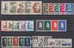 Is16659/ Netherlands 1939 / 1956 Mint Mnh Modern Selection CV 380 $