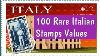 Italy Stamps Value Part 3 100 Most Valuable Rare Italian Postage Stamps Information