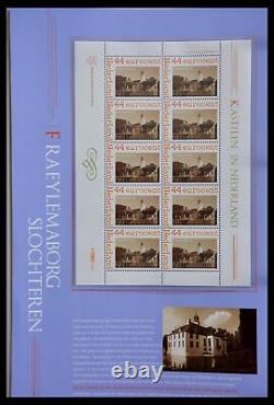 Lot 13104 MNH stamp collection Castles in the Netherlands in special album