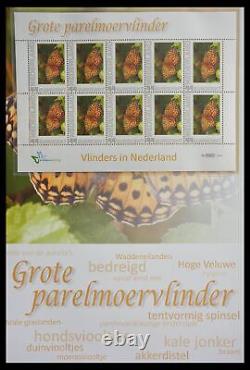 Lot 13105 Complete, MNH stamp collection Butterflies in the Netherlands