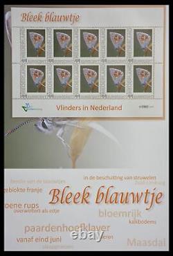 Lot 13105 Complete, MNH stamp collection Butterflies in the Netherlands