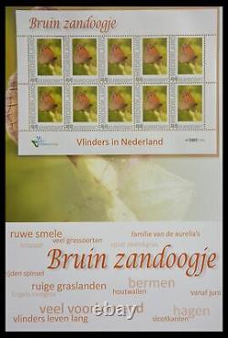 Lot 13105 Complete, MNH stamp collection Butterflies in the Netherlands