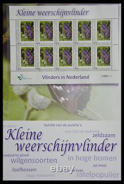 Lot 13105 Complete, MNH stamp collection Butterflies in the Netherlands