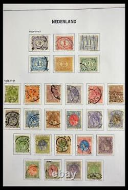 Lot 28697 MNH/MH/used stamp collection Netherlands and colonies 1852-2006
