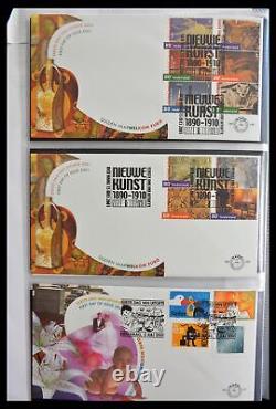 Lot 28999 FDC collection Netherlands 2001-2012
