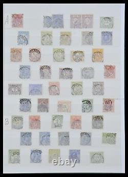 Lot 33992 Stamp collection Netherlands smallround cancels