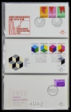 Lot 34207 FDC collection Netherlands 1970-2011