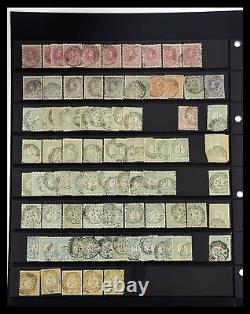 Lot 34889 Stamp collection Netherlands small round station cancels