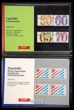 Lot 35187 Stamp collection Netherlands PTT presentation packs 1982-2019