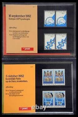 Lot 35187 Stamp collection Netherlands PTT presentation packs 1982-2019