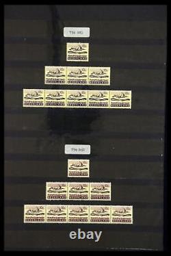 Lot 35543 Stamp collection Netherlands coilstamps 1965-1972