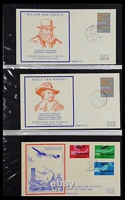 Lot 36342 Tromp FDC collection Netherlands 1968-1987