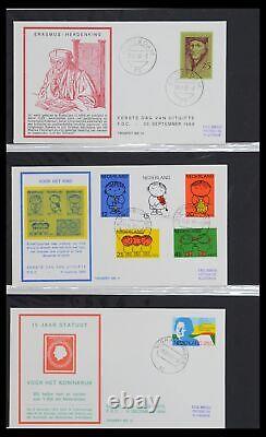 Lot 36342 Tromp FDC collection Netherlands 1968-1987