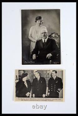 Lot 36611 Postcard collection Netherlands royal family 30s-60s