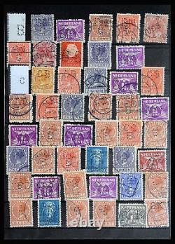Lot 36849 Stamp collection Netherlands perfins 1891-1960
