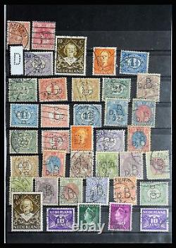 Lot 36849 Stamp collection Netherlands perfins 1891-1960