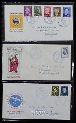 Lot 37197 FDC collection Netherlands 1950-2004