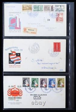 Lot 37264 FDC collection Netherlands 1950-1975