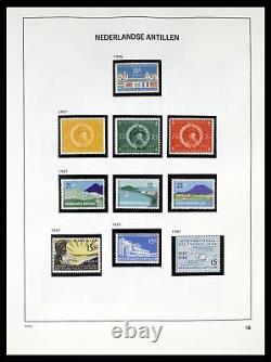 Lot 37282 Stamp collection Dutch territories till 2009