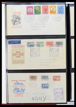 Lot 37484 FDC collection Netherlands 1950-1976