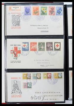 Lot 37484 FDC collection Netherlands 1950-1976