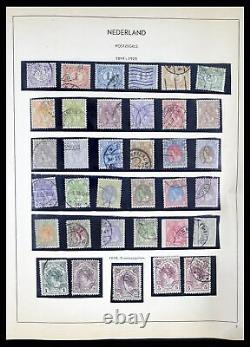 Lot 37618 MNH/MH/used stamp collection Netherlands and territories 1852-1972