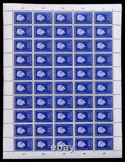 Lot 37658 MNH complete sheets of stamps Netherlands Juliana Regina 1969-1972