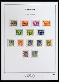 Lot 37792 Complete collection Netherlands syncopated stamps 1925-1933 on pages