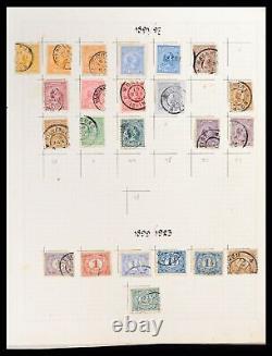 Lot 37868 MH/used stamp collection Netherlands and territories 1864-1950