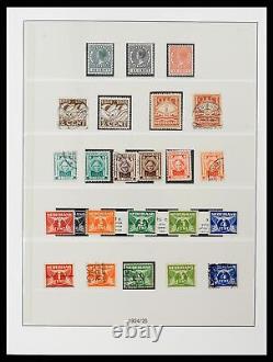 Lot 37997 MH/used stamp collection Netherlands 1852-1966 in luxe Lindner album