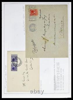 Lot 38477 Cover collection Netherlands back of the book 1879-1980. Ex. Avezaat