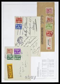 Lot 38477 Cover collection Netherlands back of the book 1879-1980. Ex. Avezaat